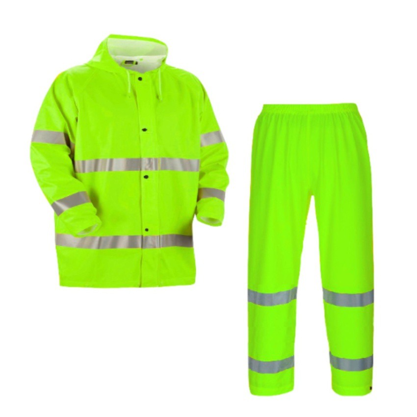 Willgard Raingard Hivis Waterproof Rain Gear Safety Jacket and Pants