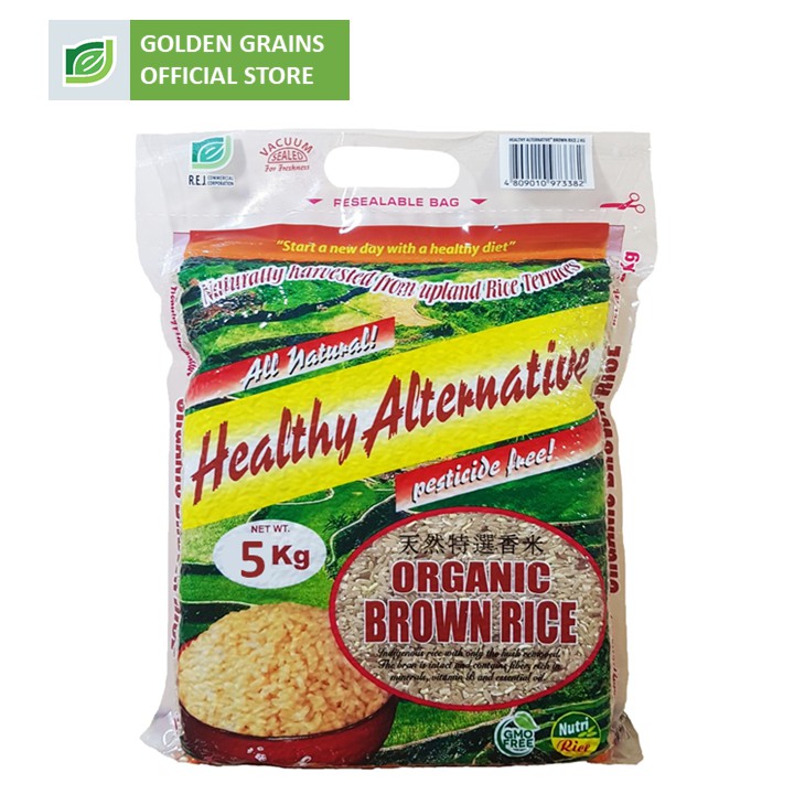 Healthy Alternative Brown Rice 5Kg | Shopee Philippines