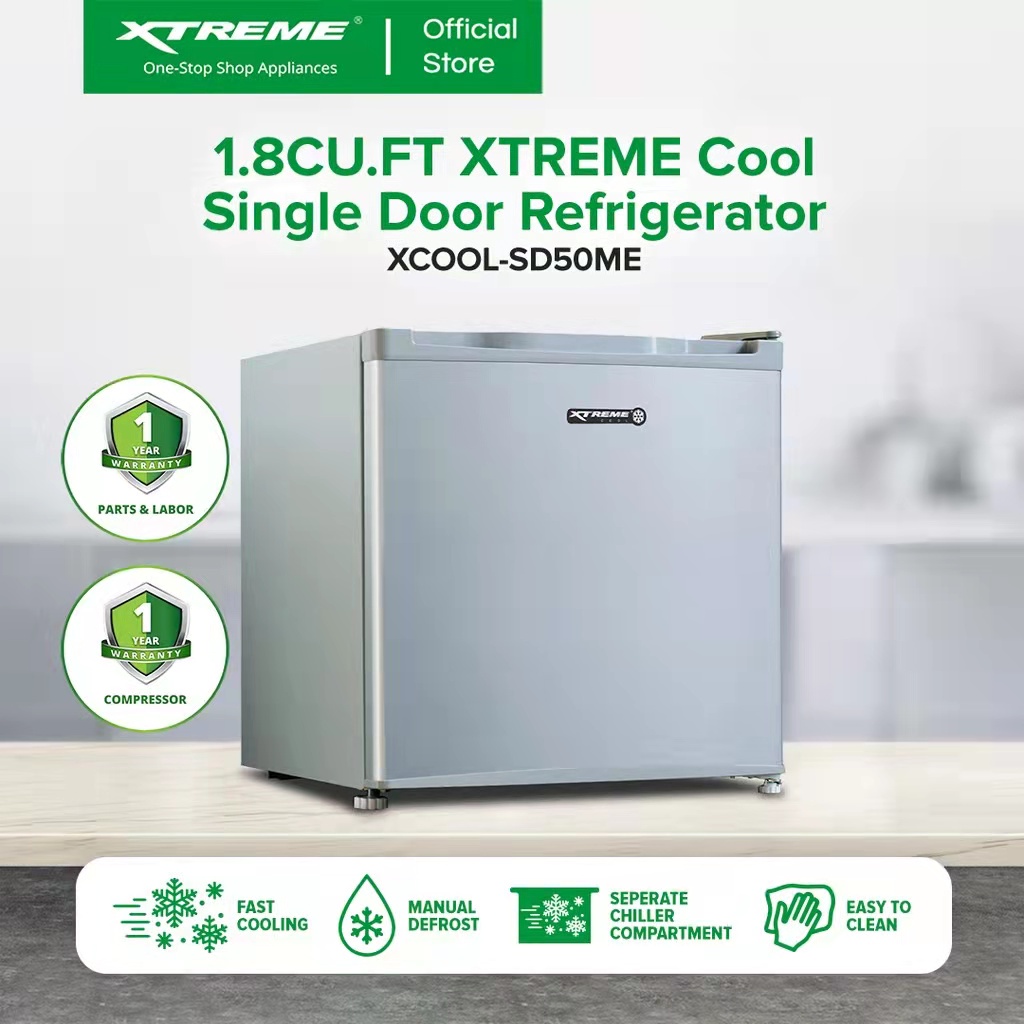 XCOOLXTREME COOL 1.8cu ft. Single Door Refrigerator Noninverter Manual