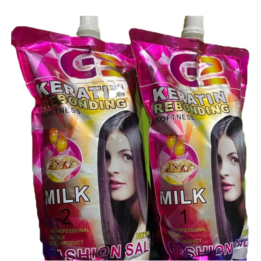 G2 Keratin Milk Hair Rebonding Set 1250ml Shopee Philippines