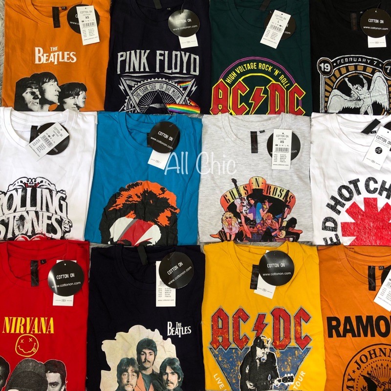 Cotton On Band Tees Bangladesh Shopee Philippines