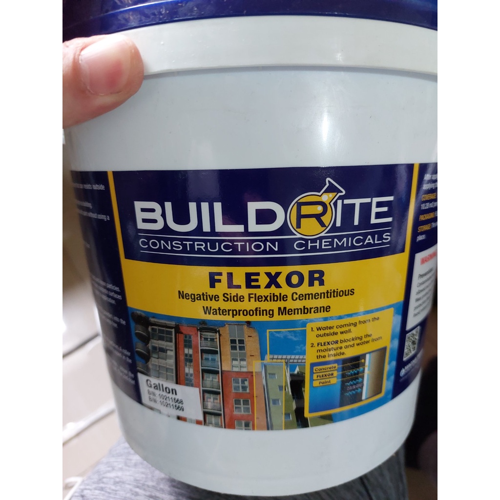 Buildrite Flexor (5kg) NEGATIVE SIDE CEMENTITIOUS Waterproofing