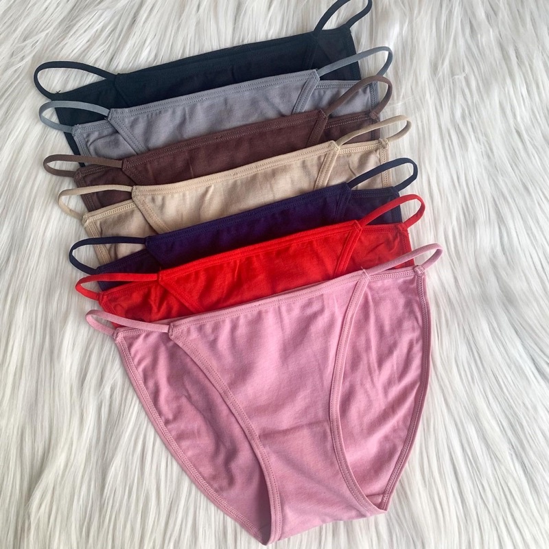 straps String Cotton Bikini Shopee Philippines