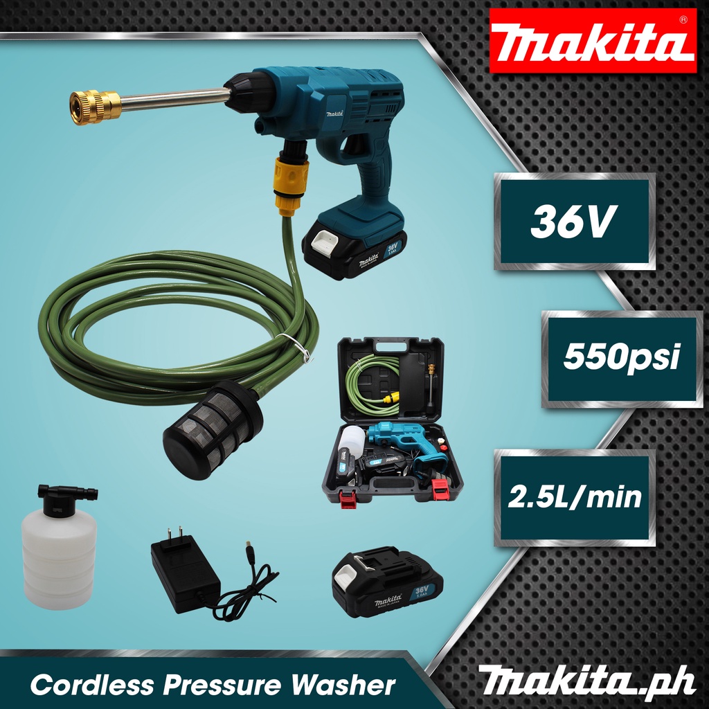 Makita DHW080 36V Cordless Power Cleaner Washer Shopee Philippines