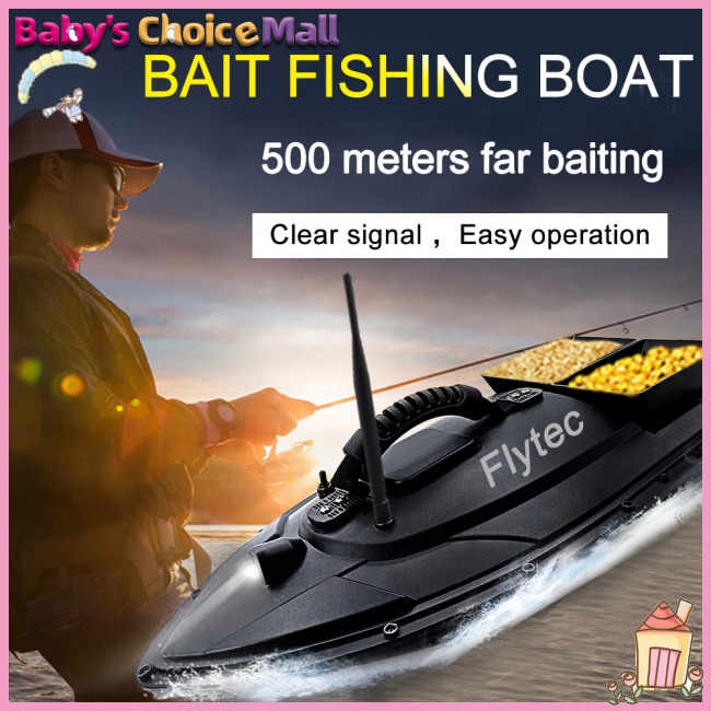LH Flytec V500 Fishing Bait RC Boat 500m Remote Fish Finder Double