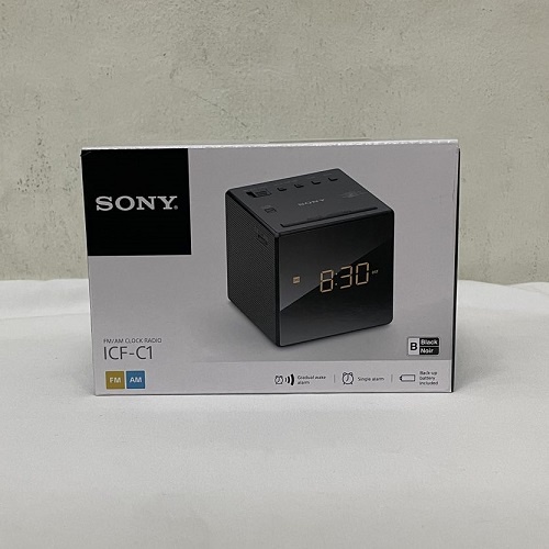 SONY ICFC1 FM/AM CLOCK RADIO ( BLACK ) Shopee Philippines