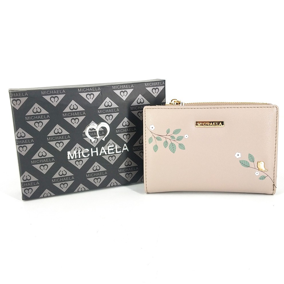 Michaela Women's Short Wallet w/ Coin Pocket 406822 20R Shopee