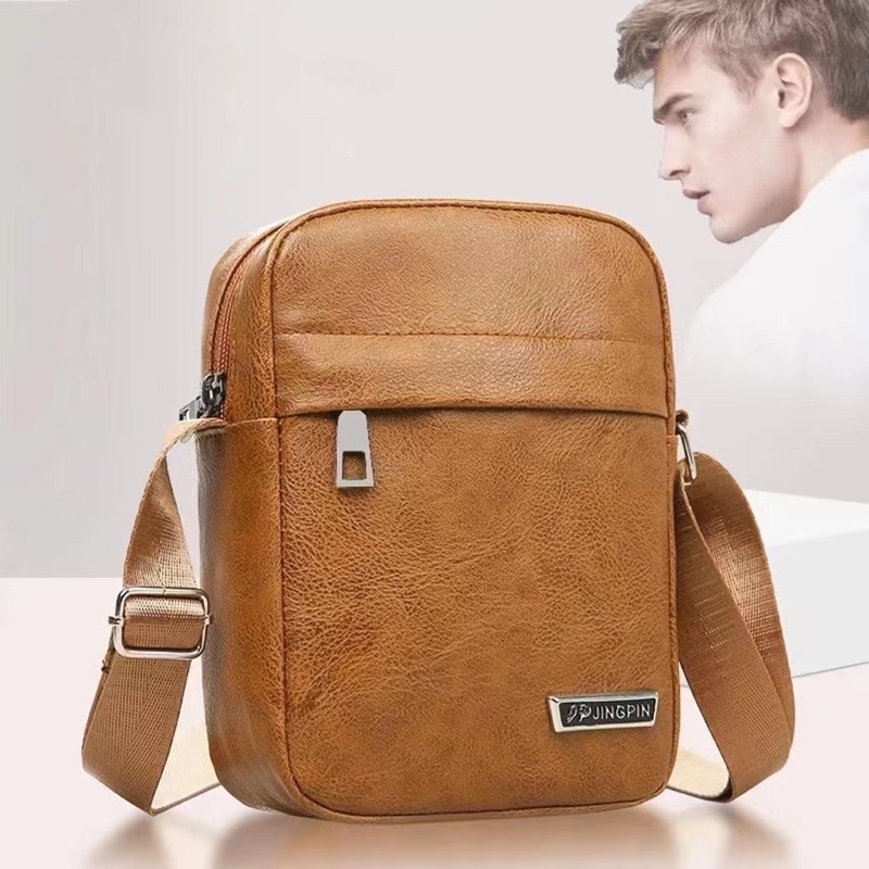 fashion leather messenger bag men’s shoulder bag casual business