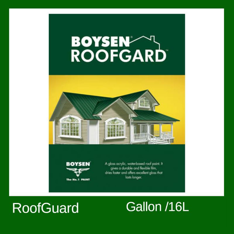 Boysen roofguard gloss acrylic water based roof paint BeeCost
