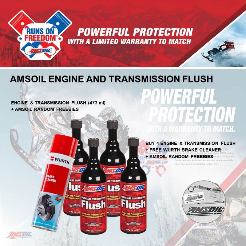 AMSOIL Engine and Transmission Flush | Shopee Philippines