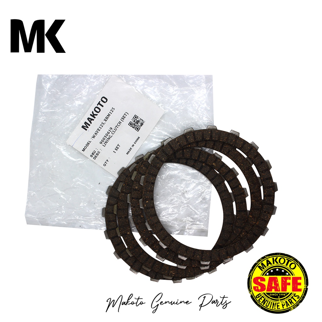 Makoto Lining Clutch (Wave 125, Xrm 125) Shopee Philippines