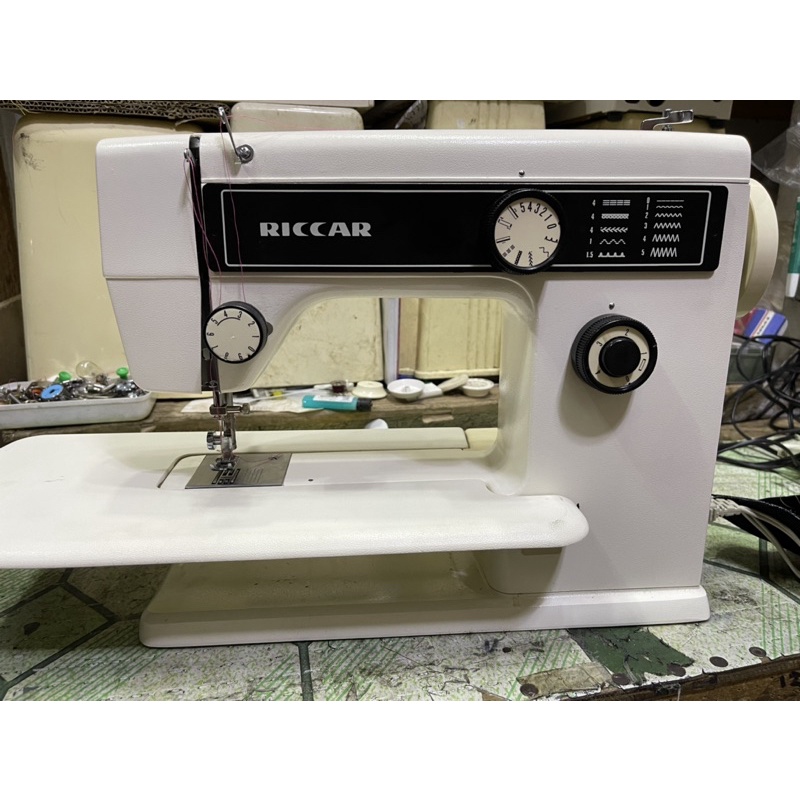 Riccar mighty push button slightly Japan sewing machine Shopee