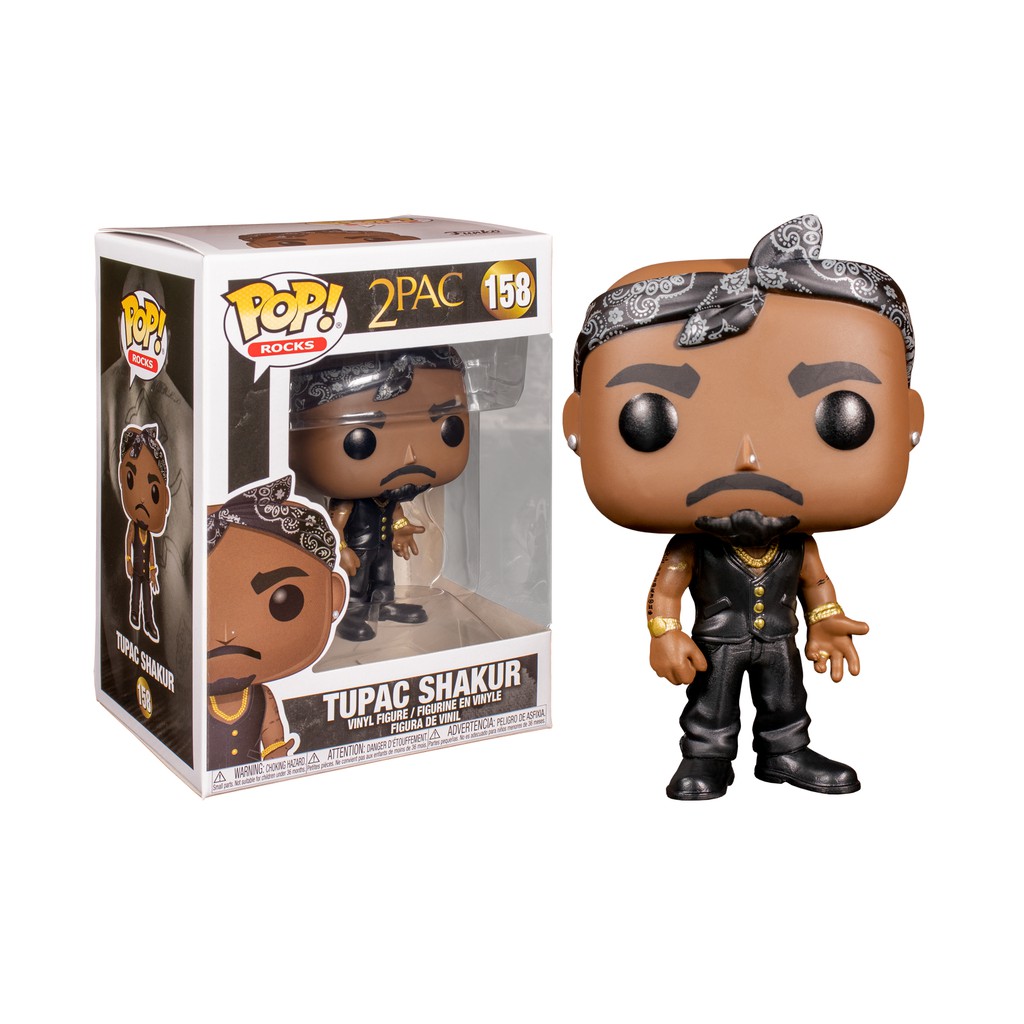 Funko POP! Tupac Vest with Bandana Vinyl Figure Shopee Philippines