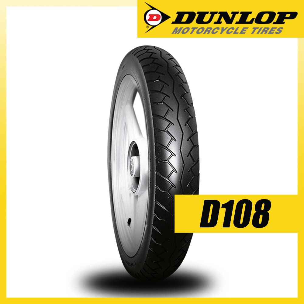 Dunlop 3.0018 47P D108 TT Tubetype Motorcycle Street Tires