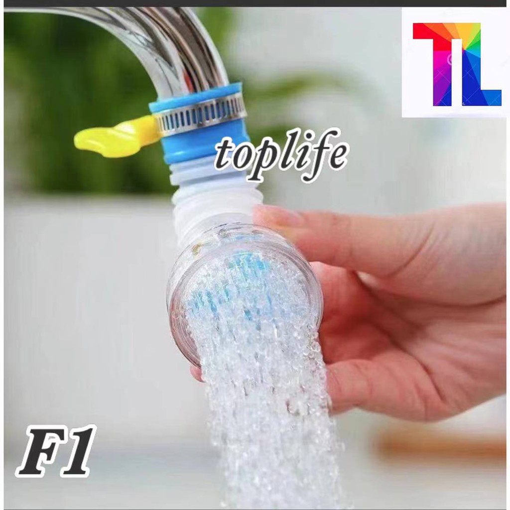 F1 RETRACTABLE FAUCET WATER FILTER WATER SAVING FOLDABLE 360 DEGREE