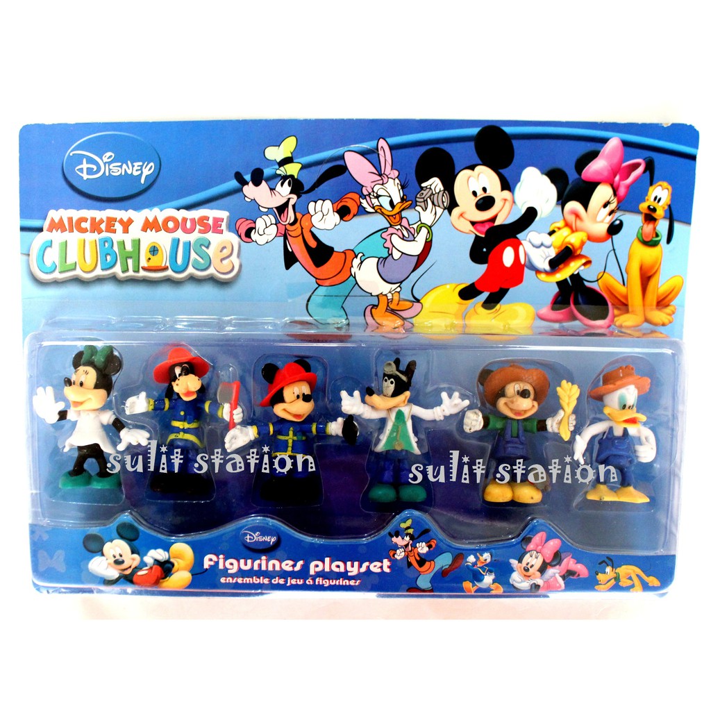 MINNIE MICKEY MOUSE DRESS UP DOLL at WORK TOY FIGURES CAKE TOPPER