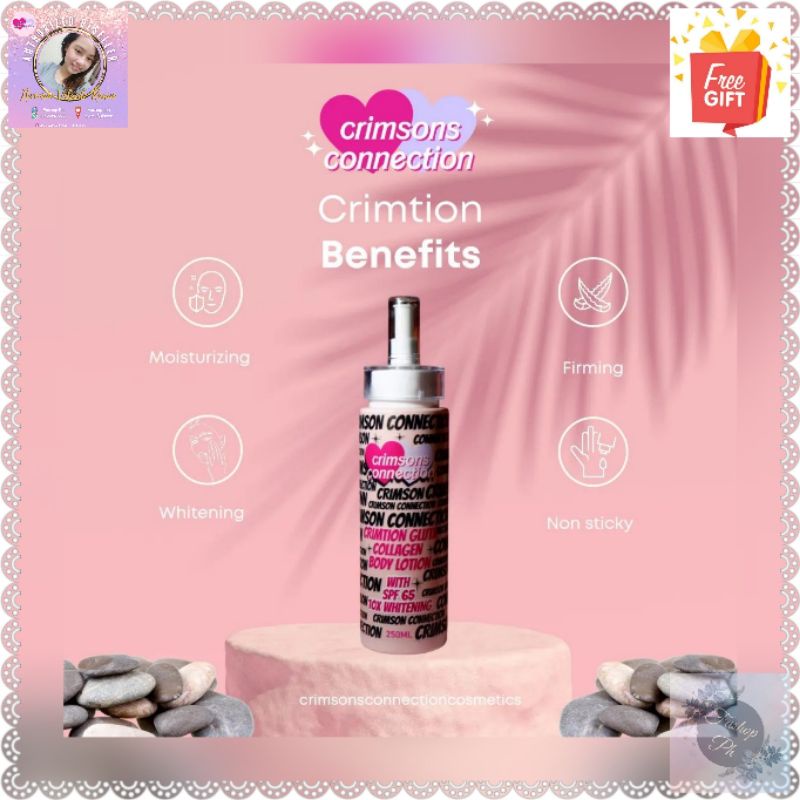 Crimtion Gluta Collagen Gel Based Body Lotion 10x Whitening with SPF65