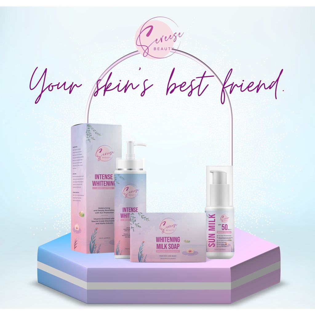 SEREESE BEAUTY Intense Whitening Body Lotion 235mL Whitening Milk