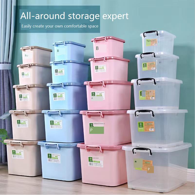 Multipurpose Plastic Container Storage Box Space Saver Portable Box