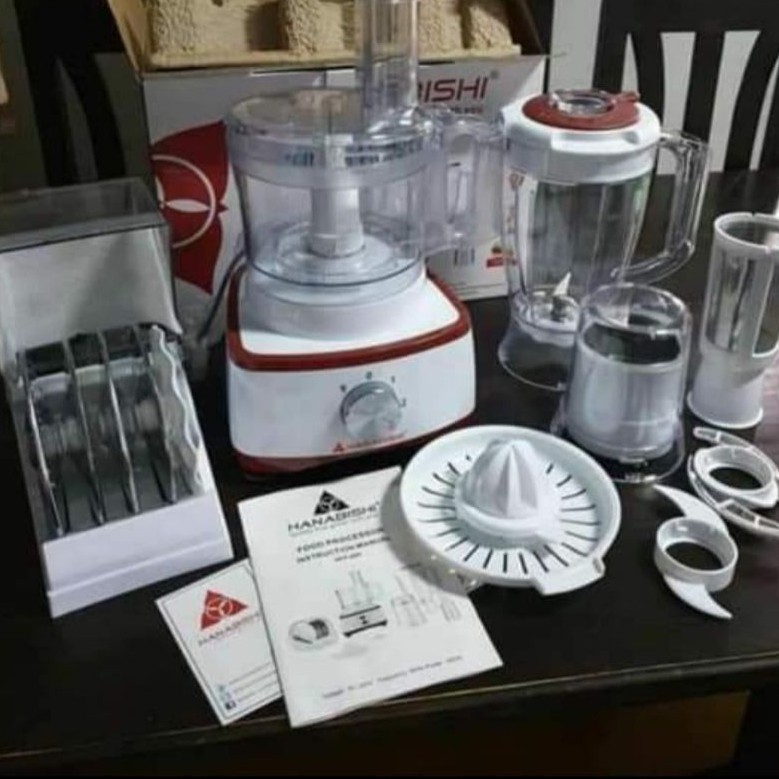 7 in 1 HANABISHI FOOD PROCESSOR HFP600 Shopee Philippines