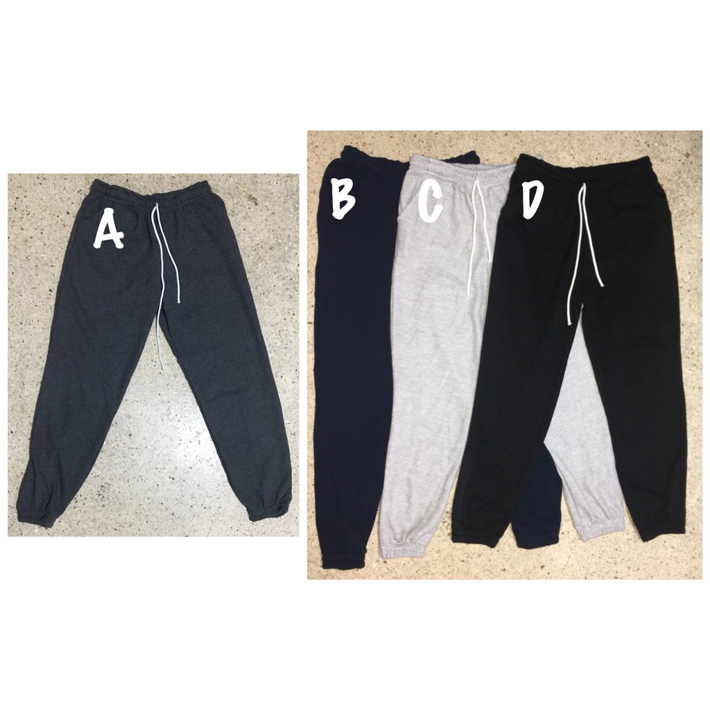Jogging Pants Plain Shopee Philippines