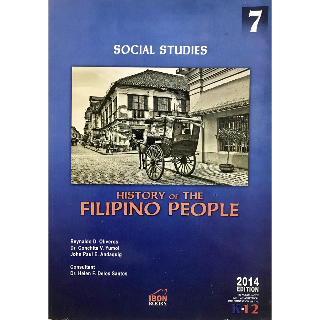 Social Studies 7 History of the Filipino People (2014 Edition