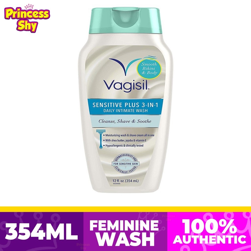 Vagisil Sensitive Plus 3 in 1 Feminine Daily Intimate Wash 12 fl oz