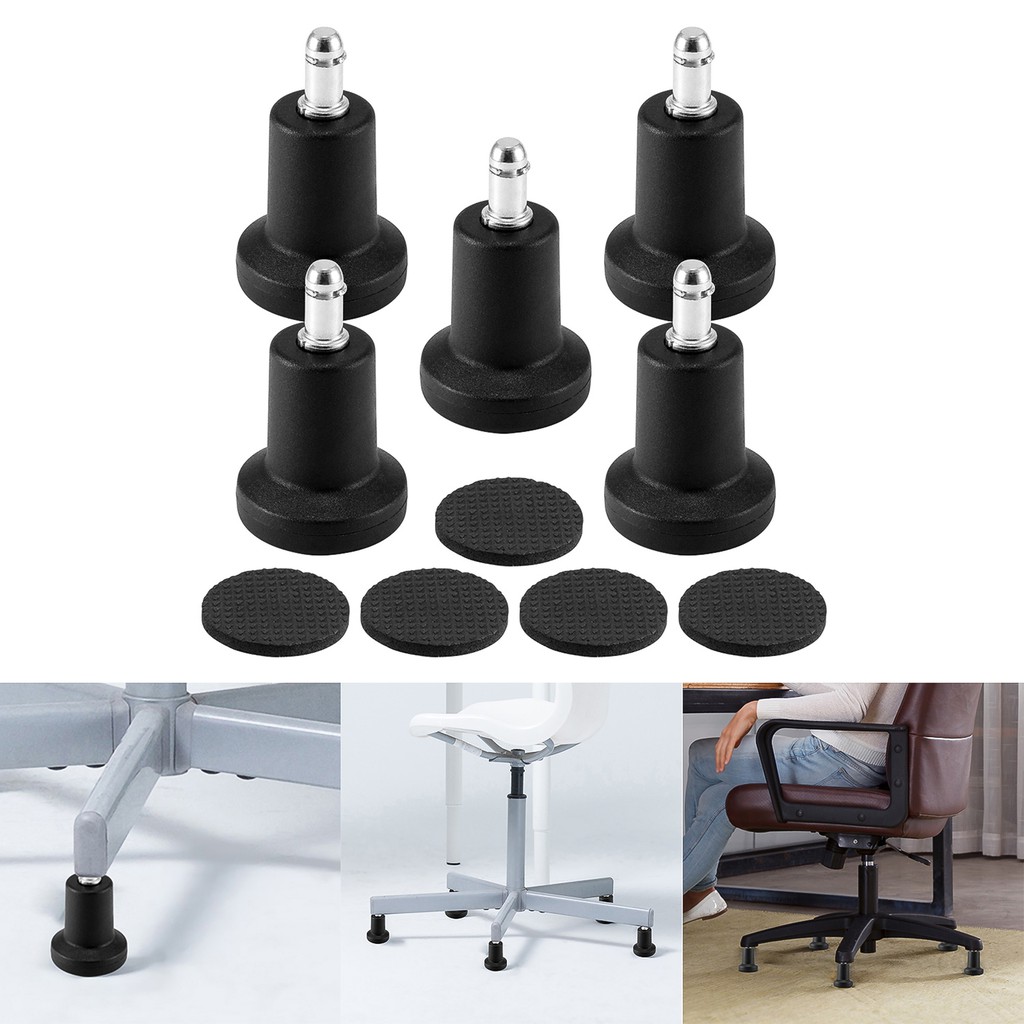 5PCS Stationary Foot Glides Stool High Profile Bell Glides For Office