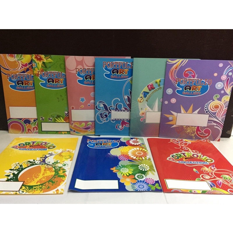 Art portfolio drawing notebook with borders school supplies Shopee