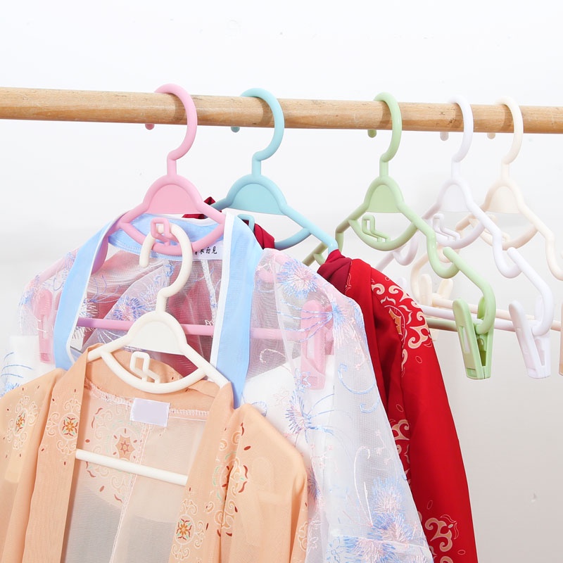 hanger for clothes 5 pcs makapal hanger with clip for clothes