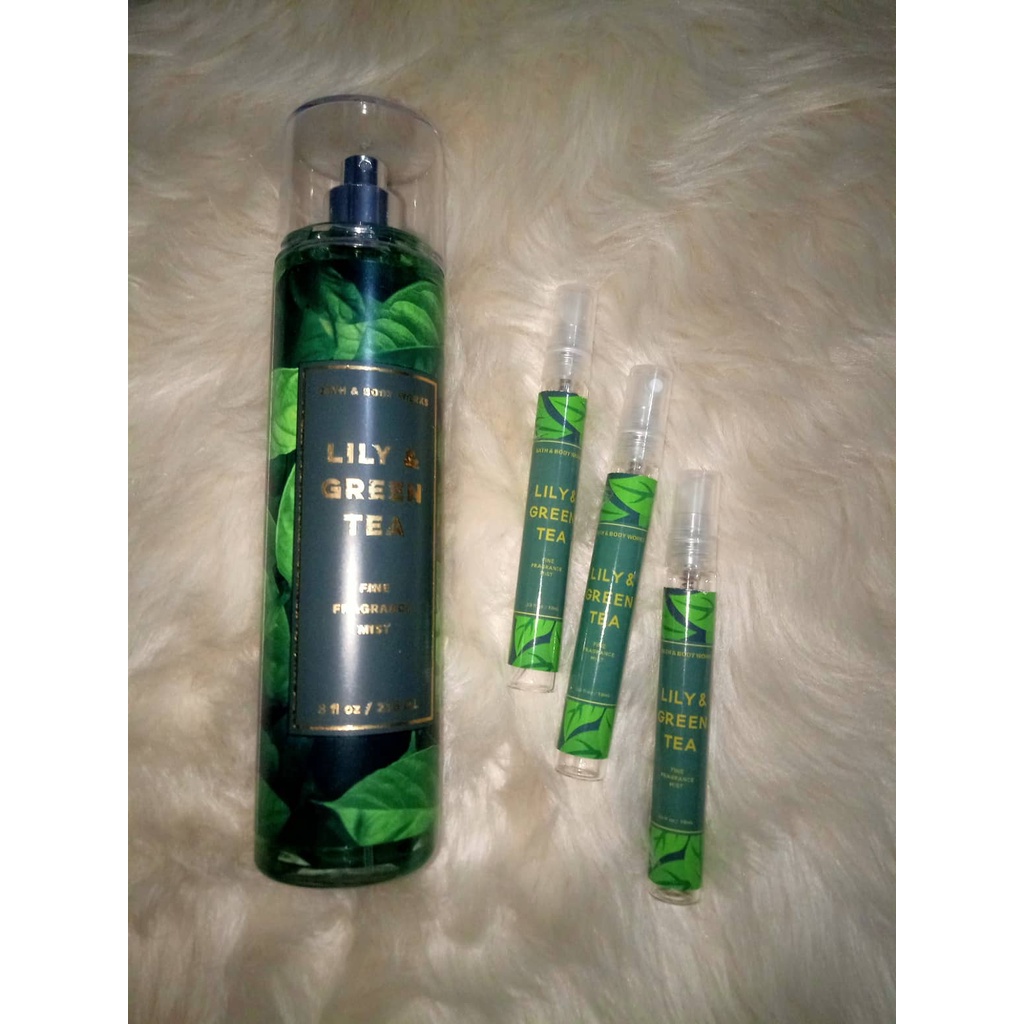 Lily & Green Tea by Bath & Body Works in 10 ml Shopee Philippines