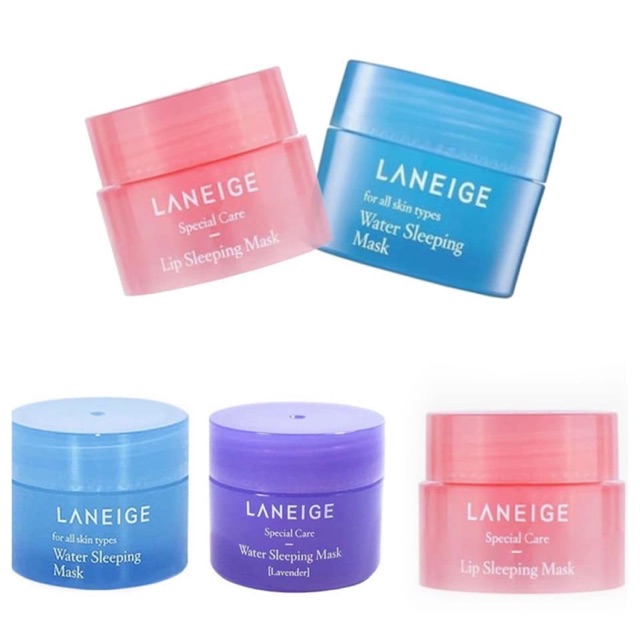 Laneige Lip Mask and Water Sleeping Mask June and Nov 2022 Expiration