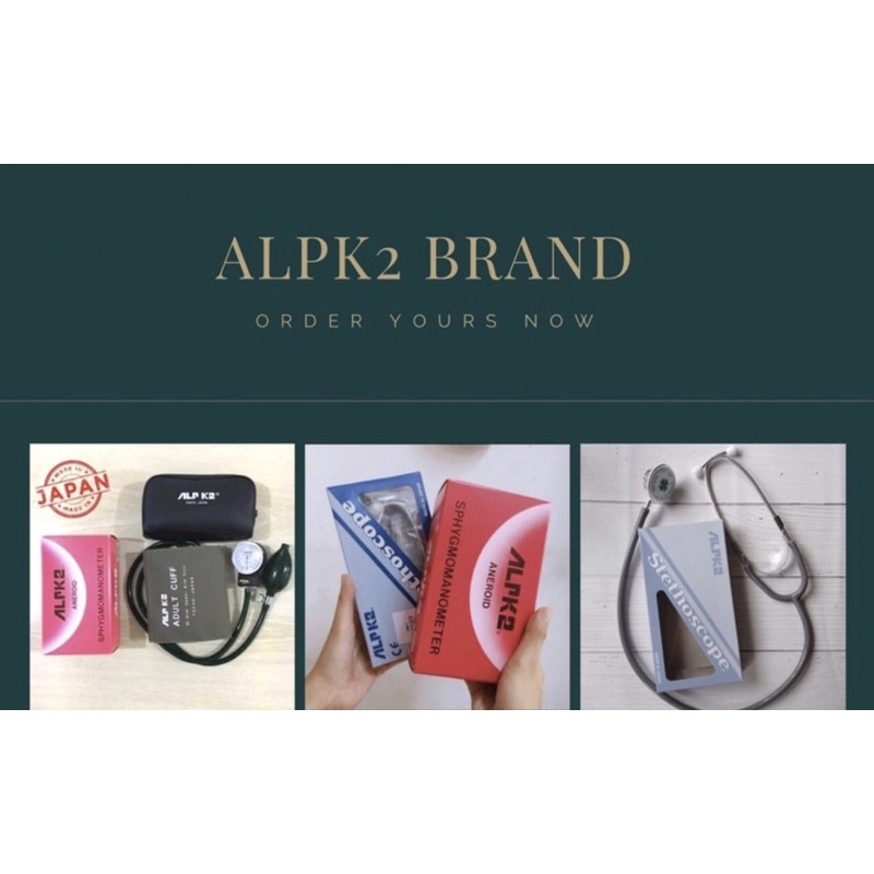 Sphygmomanometer Aneroid with Stethoscope ALPK2 Japan Made Shopee