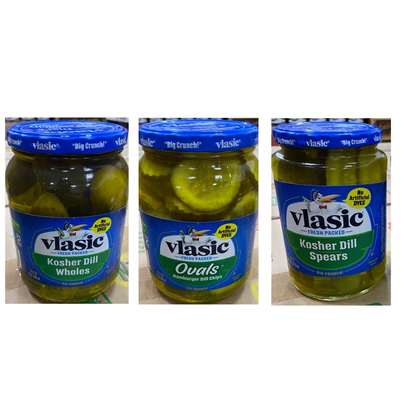 Vlasic Kosher Dill Pickles Spears, Oval, Wholes Shopee Philippines
