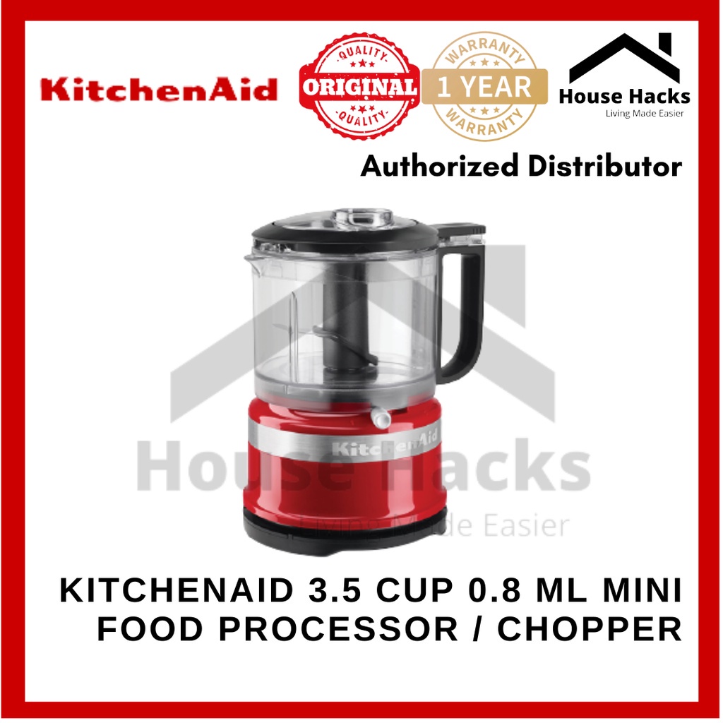 KitchenAid 3.5 Cup (830 ML) Mini Food Processor / Chopper, 220 V (House