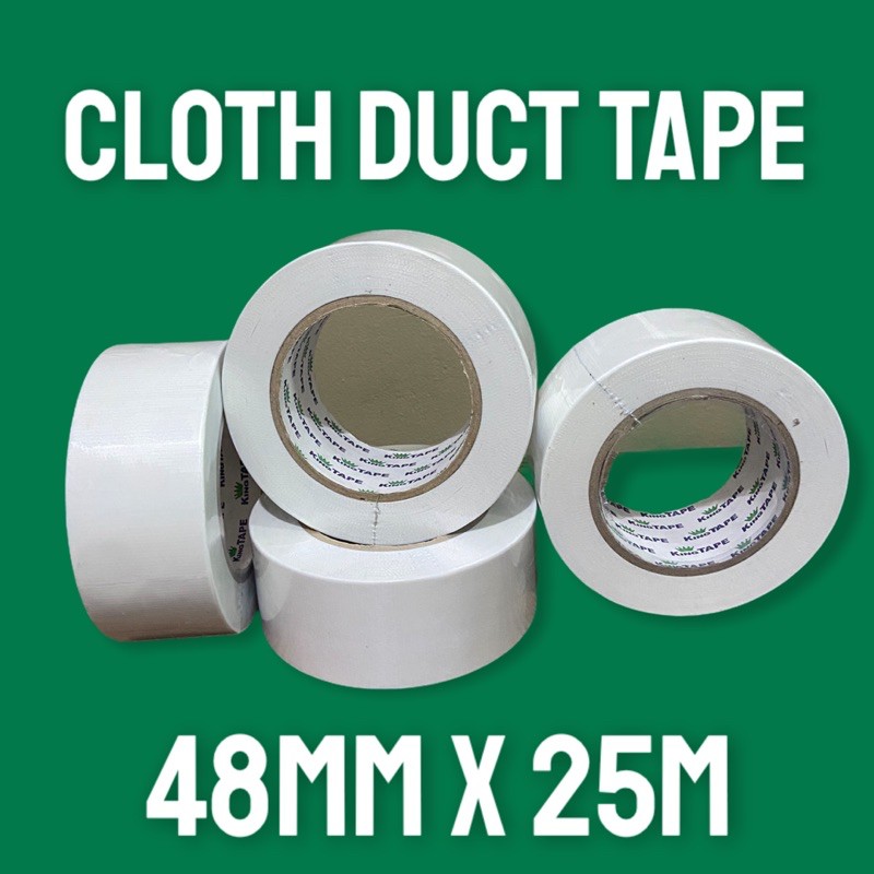 Cloth Duct Tape White 2” x 25m Shopee Philippines