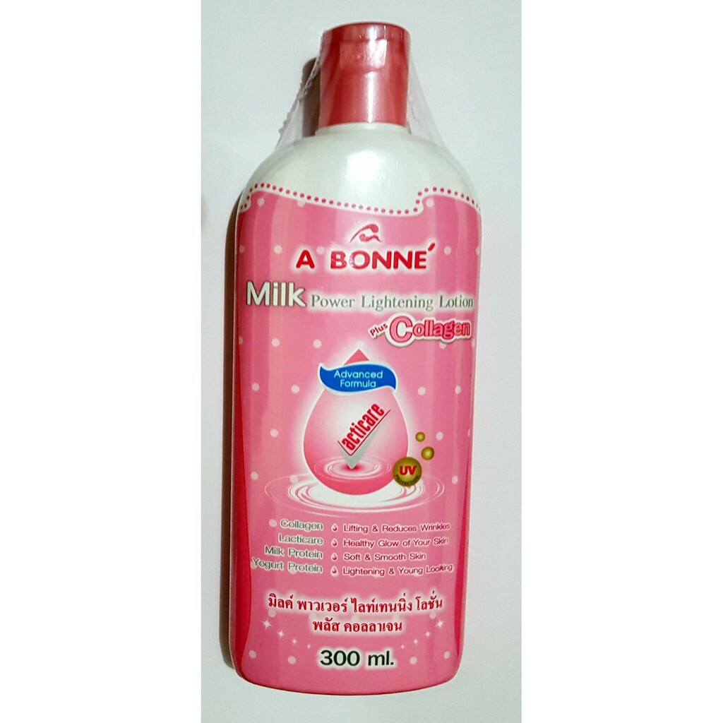 A Bonne' Milk Power Lightening Lotion + Collagen 300ml Shopee Philippines