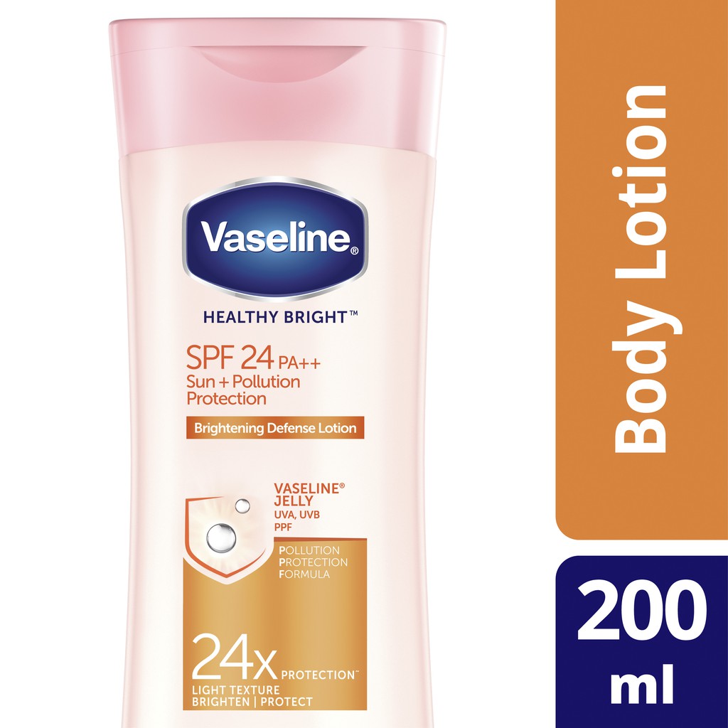 Vaseline Healthy Bright Lotion Spf 24 200ML Shopee Philippines