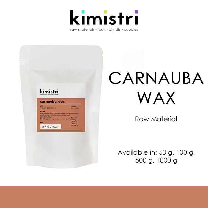 Carnauba Wax Cosmetic Grade (Pure, Premium Quality) Shopee Philippines