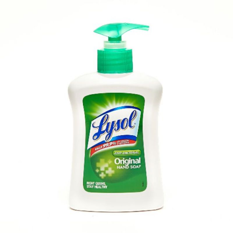 Lysol Antibacterial Hand Soap 225ml Original Shopee Philippines