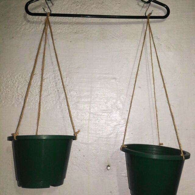 6.5x4.5 jute twine hanging pot Shopee Philippines