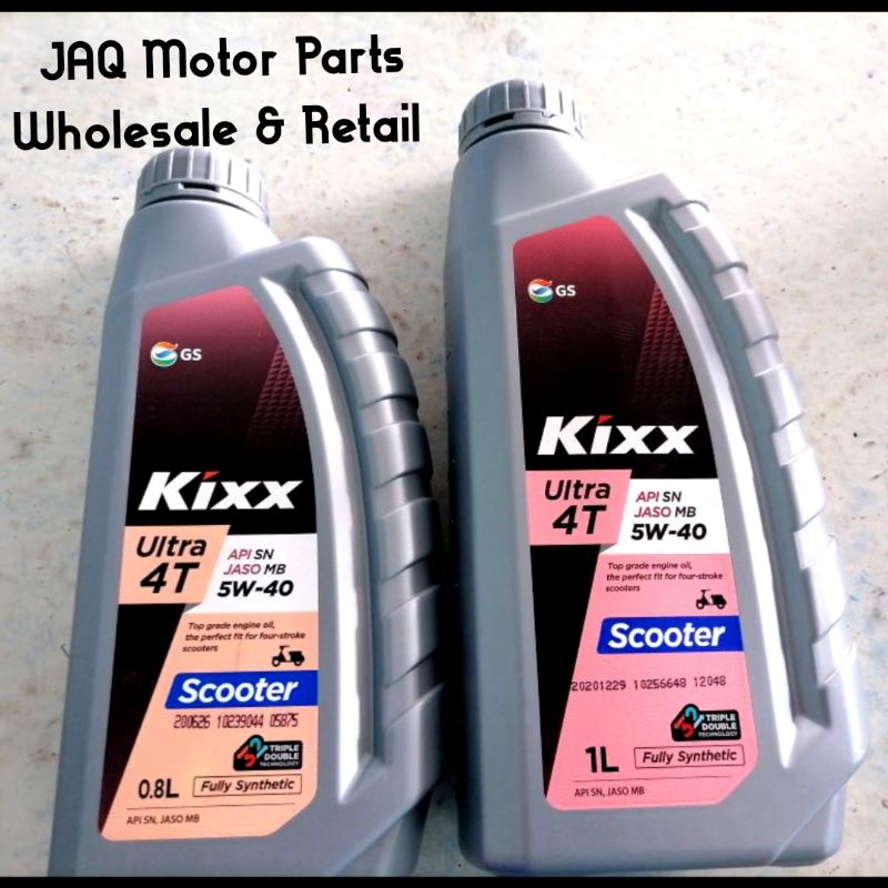 Kixx Oil Scooter 5w40 Fully Synthetic Ultra 4T Shopee Philippines