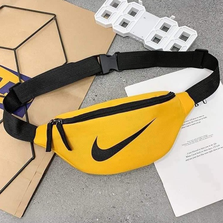 SALE NIKE BELT BAG "YELLOW BLACK" (OEM PREMIUM QUALITY) Shopee