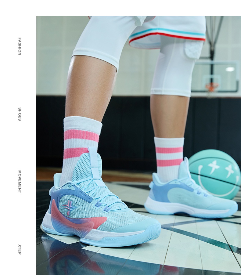 XTEP Jeremy Lin Storm Basketball Shoes For Men Jlin Series Mesh Upper