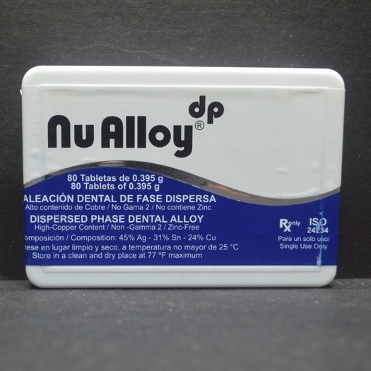 Nu Alloy Amalgam Pellet Tablet Dental Market Supply Shopee Philippines