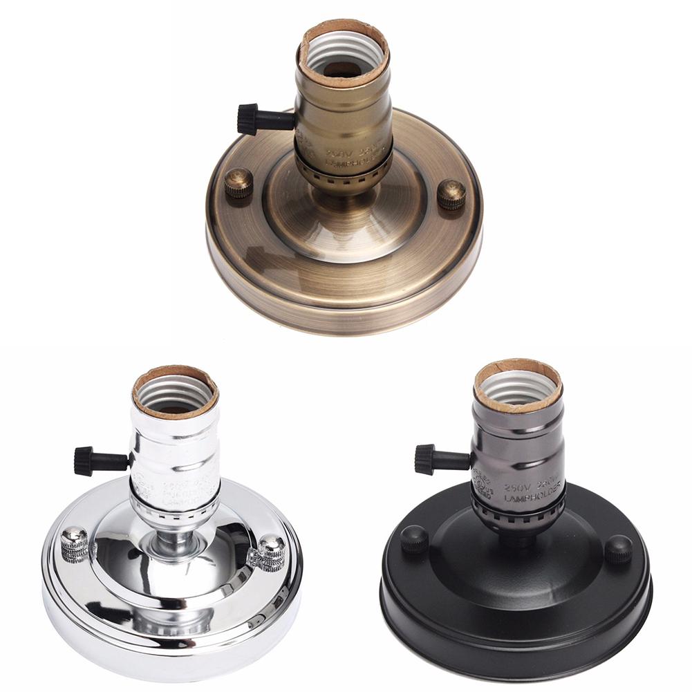 E26 E27 Base Aluminum Stand Type Vintage Retro Ceiling Screw Light