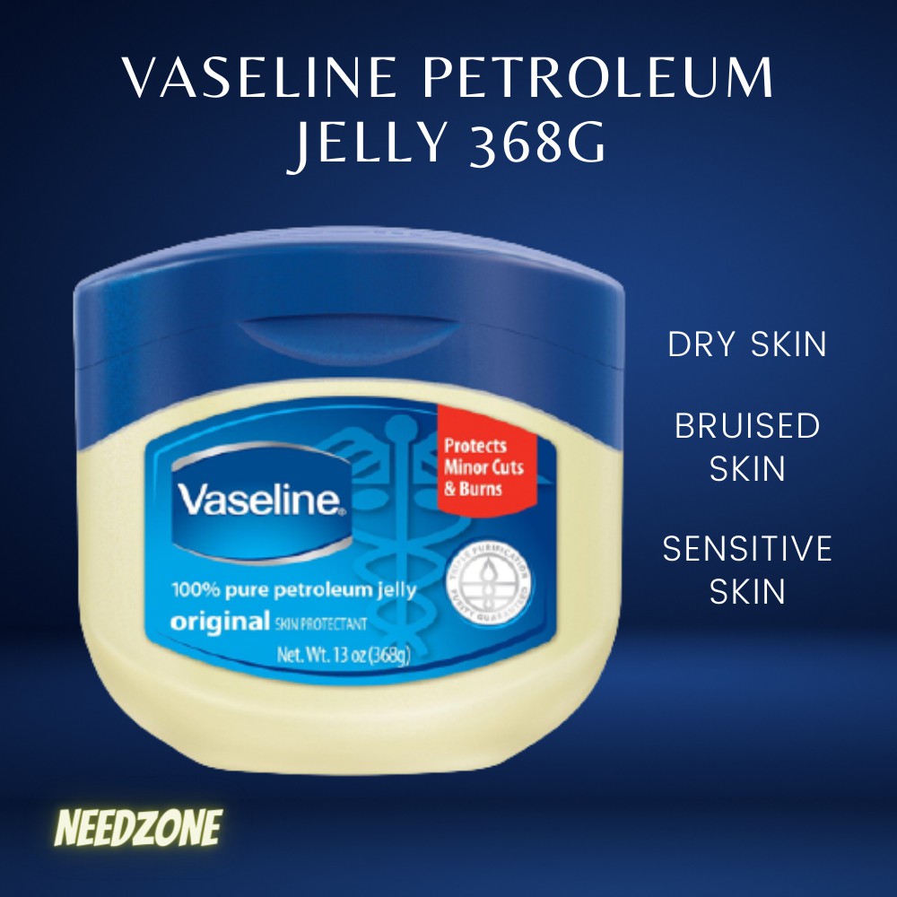Vaseline Petroleum Jelly 368g Biggest Size 100 Skin Protectant