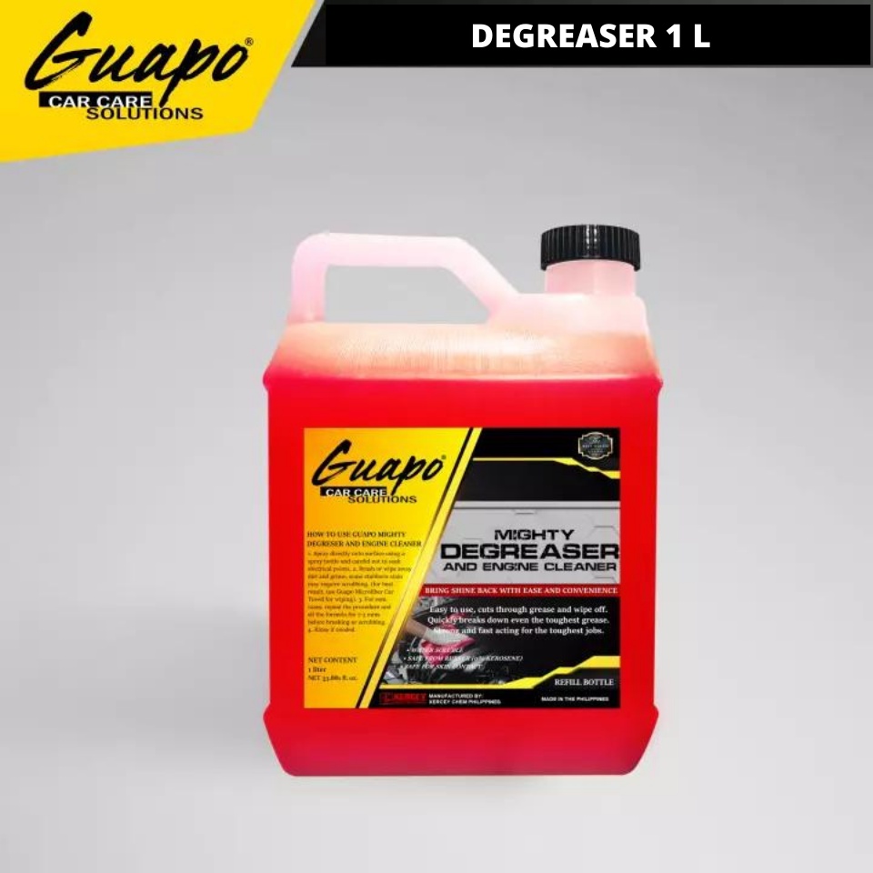 Guapo Car Motor Care Solutions Mighty Degreaser 1 Liter Engine Bay
