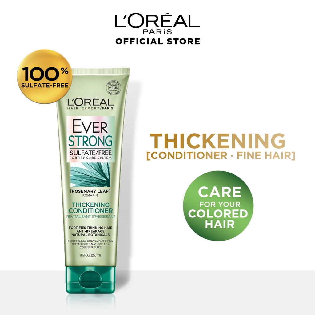 L'Oreal Paris Ever Strong Thickening Hair Color Shampoo and Conditioner