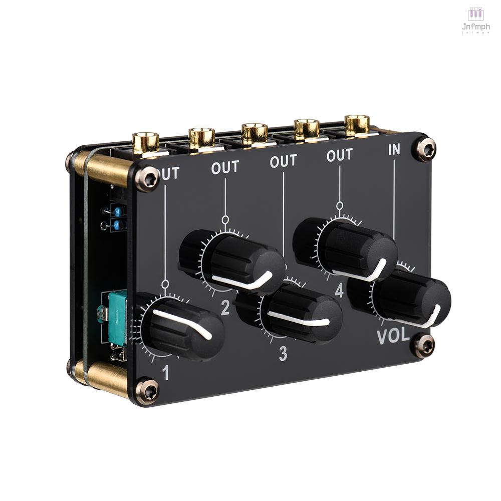 1in4out Passive Mixer Module Mini Stereo 4Channel Passive Mixer